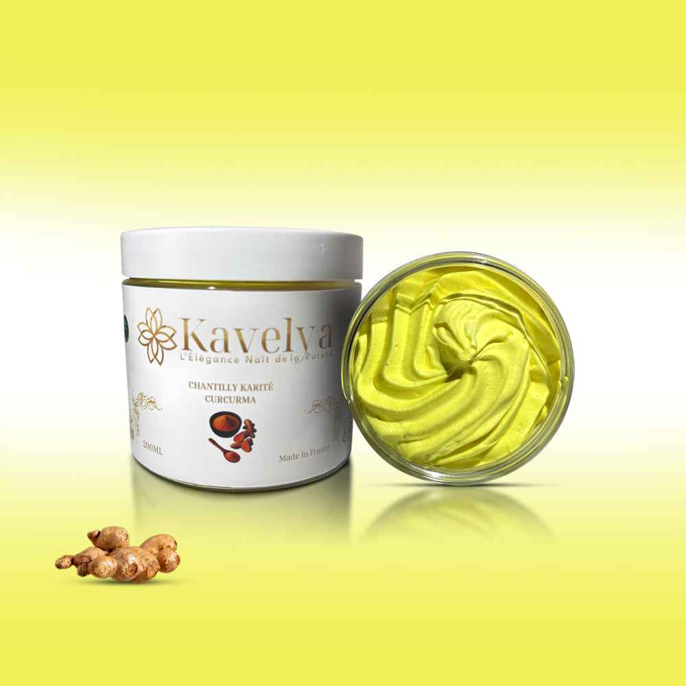 Chantilly Curcuma Naturelle – Soin Hydratant & Unifiant