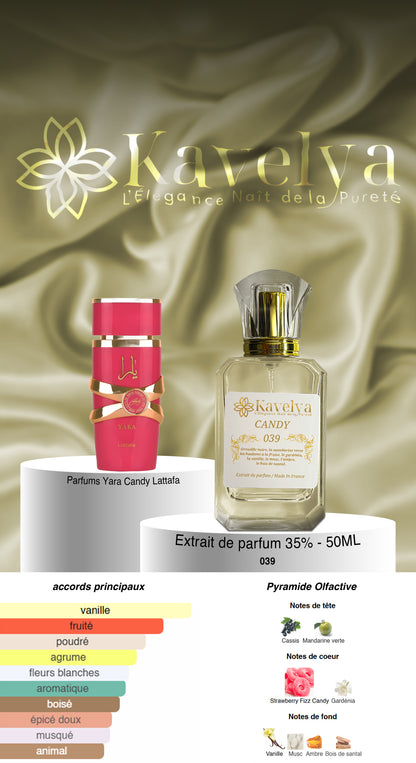Parfum inspiré de Candy Lattafa