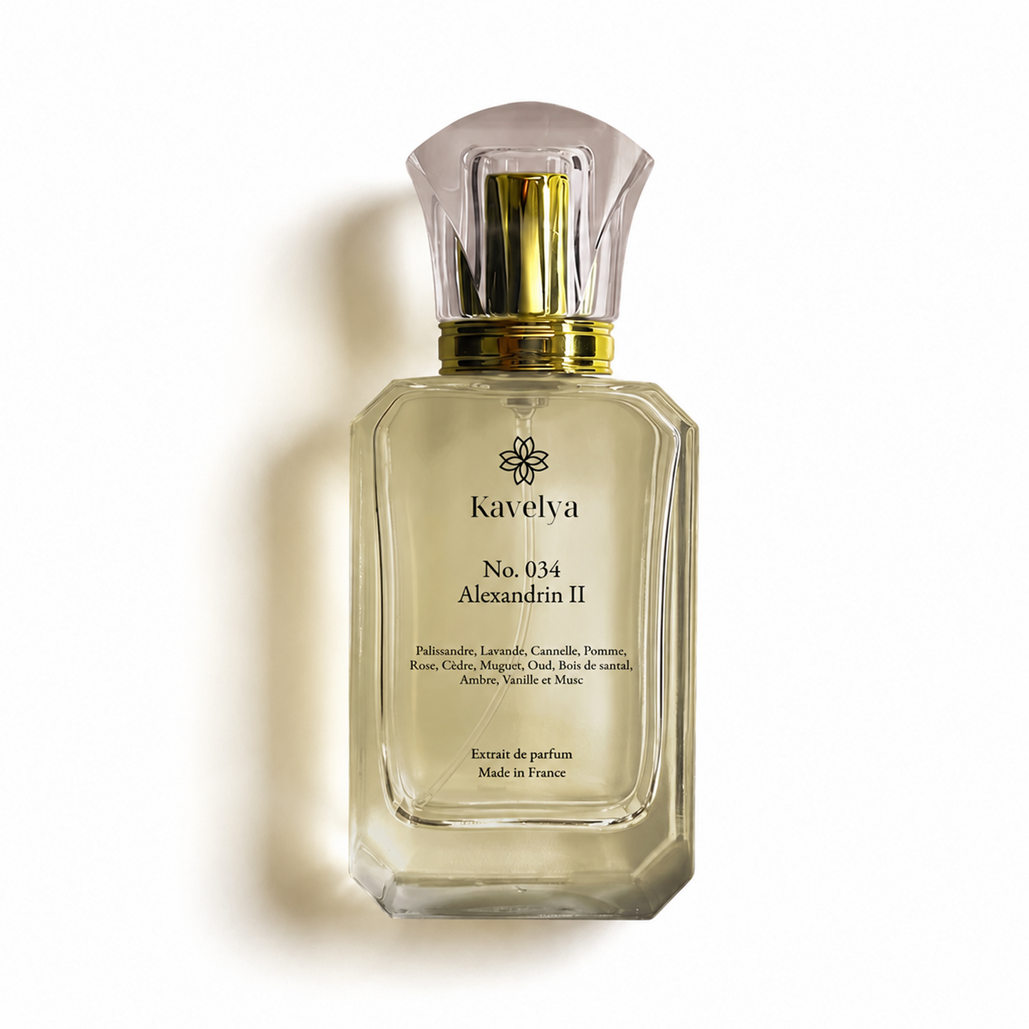 Alexandrin II 034 Extrait de Parfum Mixte oriental boisé floral épicé longue tenue Made in France