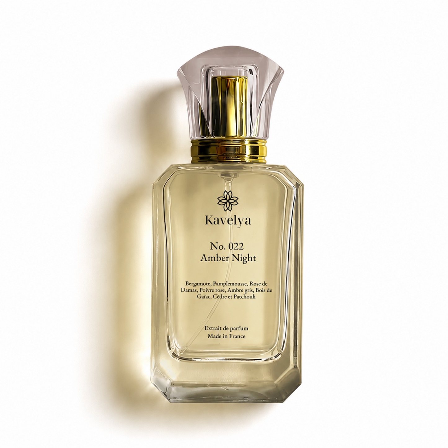 Amber Night 022 Extrait de Parfum Mixte ambré sensuel gourmand longue tenue Made in France