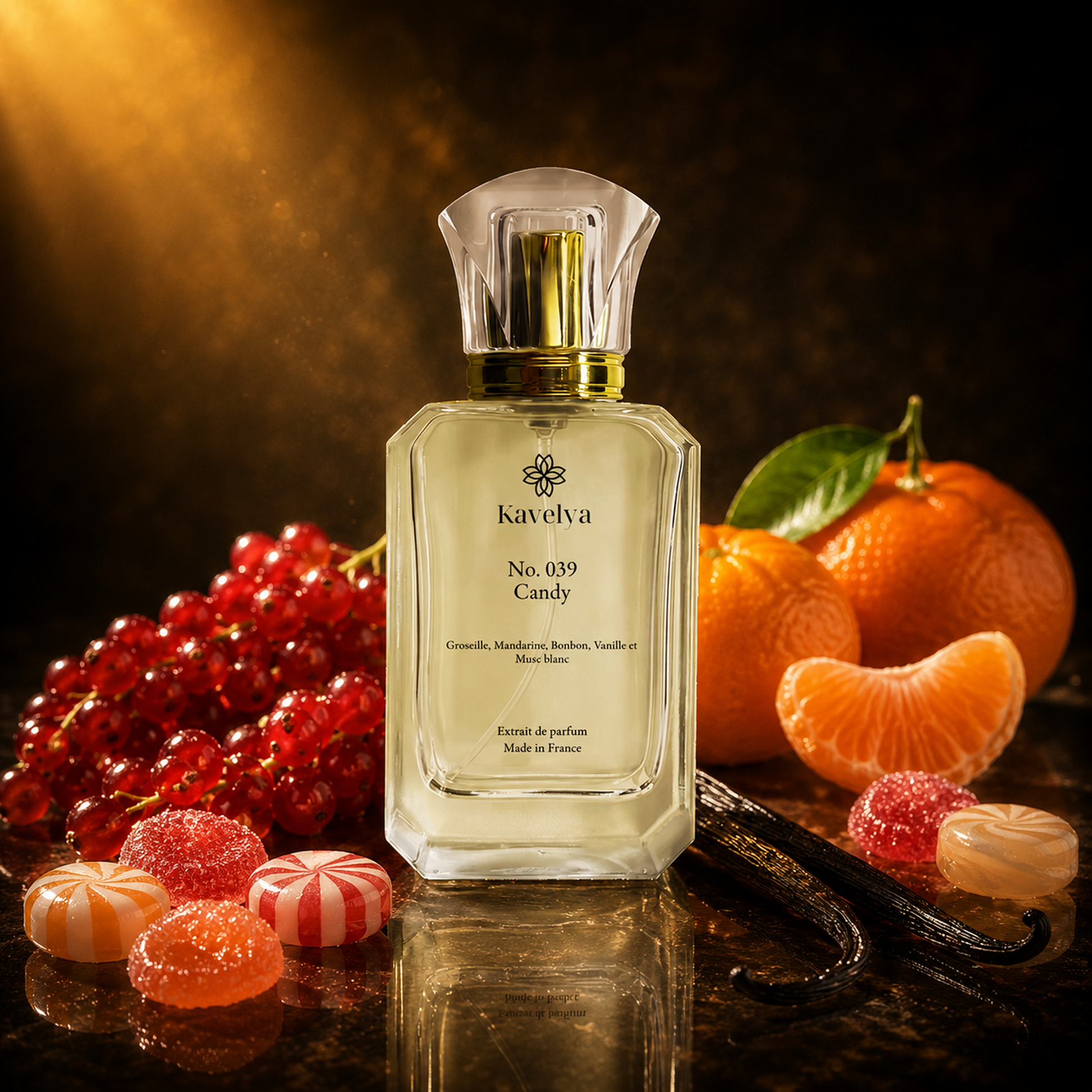 Packaging Candy 039 parfum de luxe Made in France fragrance gourmande fruitée sucrée