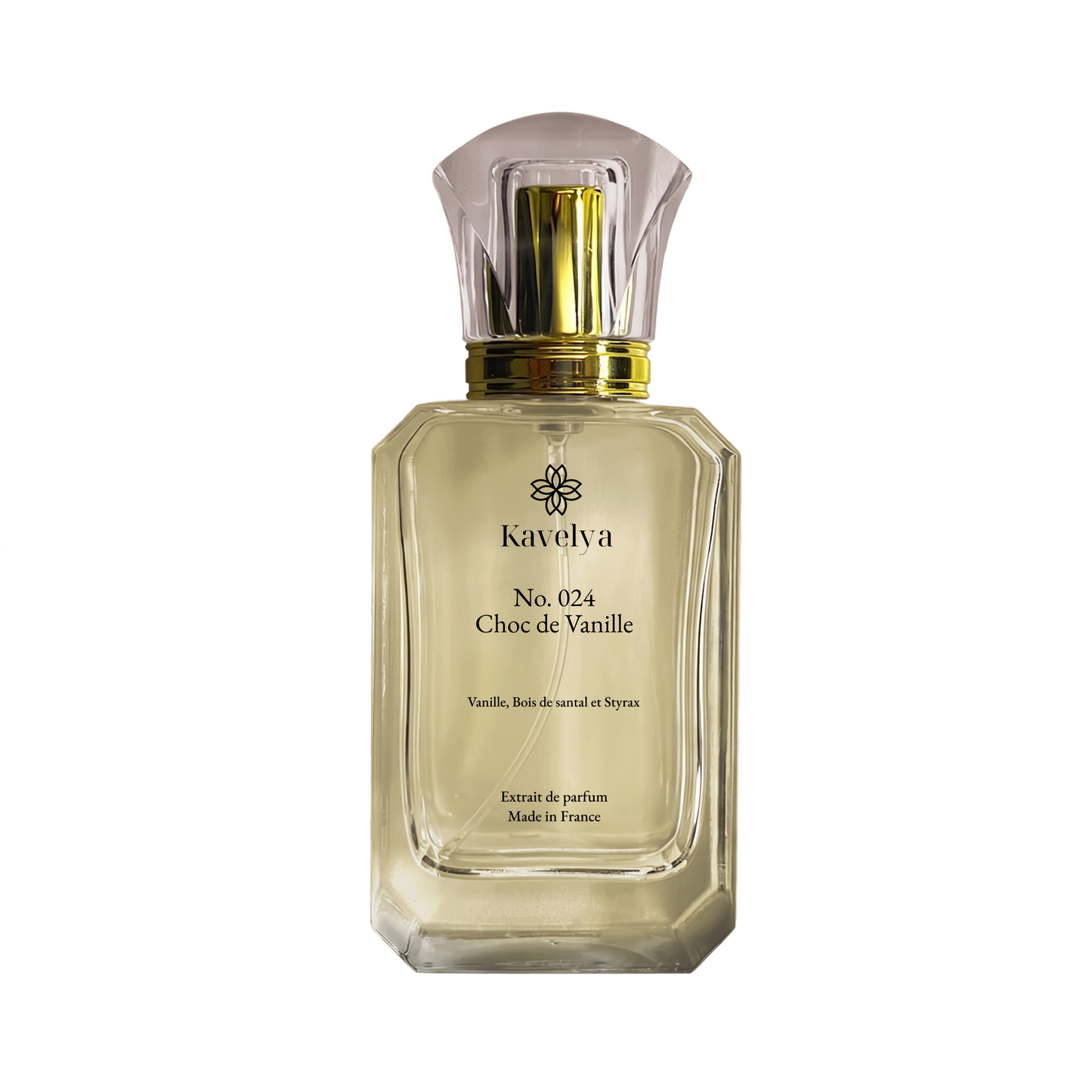 Choc de Vanille 024 parfum haut de gamme triple vanille bois de santal styrax longue tenue Made in France