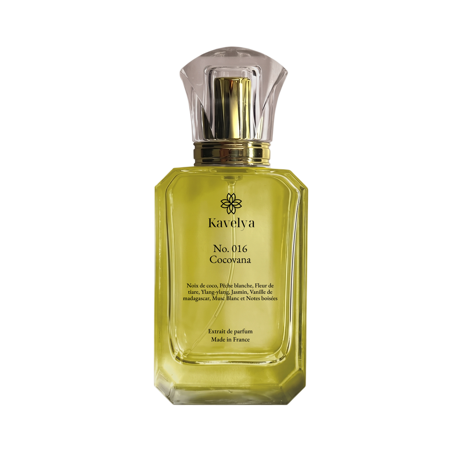 Perfume Cocovana 016 – Extracto de perfume – Unisex – Hecho en Francia – 50 ml