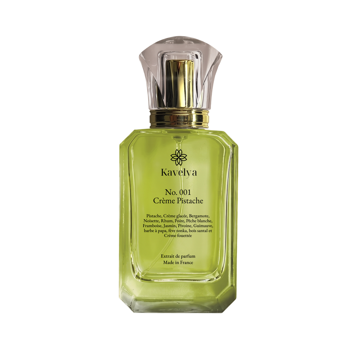 Crème Pistache 001 – Extrait de Parfum Gourmand Boisé Mixte Longue Tenue | Inspiration Yum Pistachio Gelato 33 – Kayali