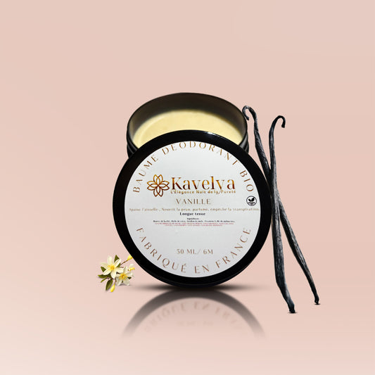 Baume déodorant bio Vanille 50mL