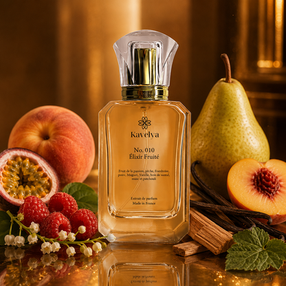 Élixir Fruité 010 – Extrait de Parfum Fruité Mixte Longue Tenue | Inspiration Kirke