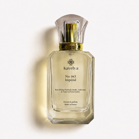 Impérial 043 Extrait de Parfum Mixte boisé épicé oriental longue tenue Made in France