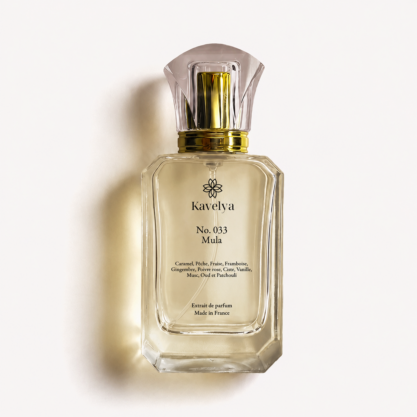 Mula 033 Extrait de Parfum Mixte gourmand fruité boisé longue tenue Made in France