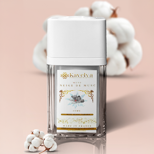Musc Tahara blanc sans alcool Neige de Musc parfum intime français