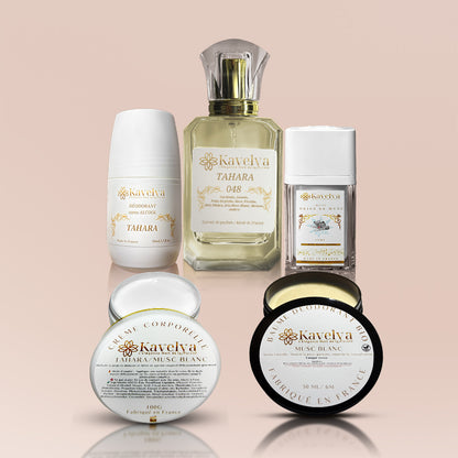 pack musc tahara parfum musc blanc soins corp