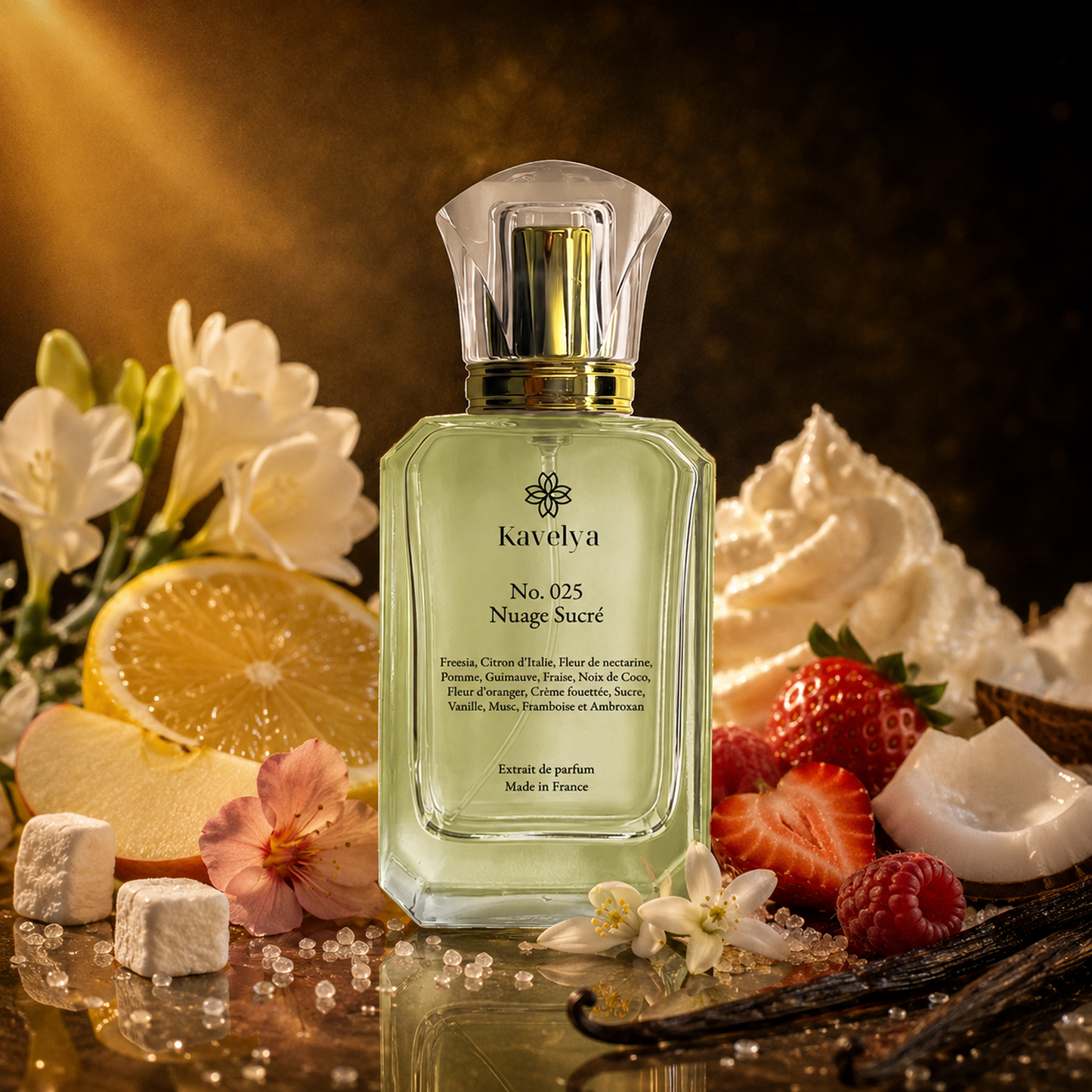 Nuage Sucré 025 Perfume – Extrait de Parfum -Unisex- Made in France