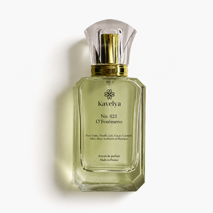 O'Fenómeno 021 – Extrait de Parfum Ambré Gourmand Mixte Longue Tenue | Layering Bianco Latte & Blanche Bête