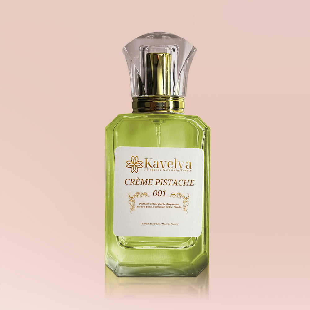 Parfum Crème de Pistache 01 extrait de parfum gourmand made in France