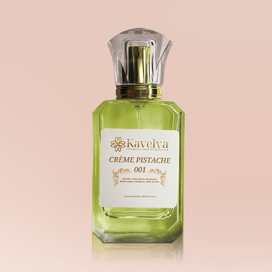 Parfum Crème de Pistache 01 extrait de parfum gourmand made in France