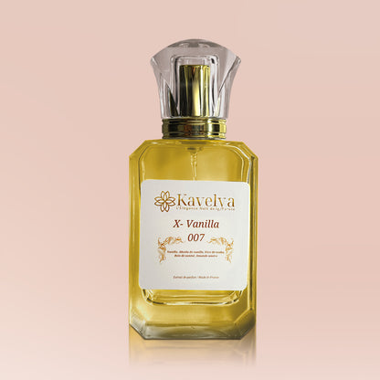Parfum X Vanilla 07 extrait de parfum mixte made in France