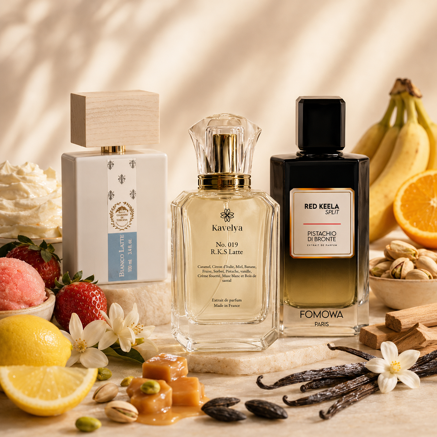 R.K.S Latte 019 – Mixed Gourmand Extrait de Parfum | Kavelya