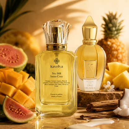Santa Cruz 008 – Extrait de Parfum Fruité Lacté Mixte Longue Tenue | Inspiration Cruz del Sur II – Xerjoff