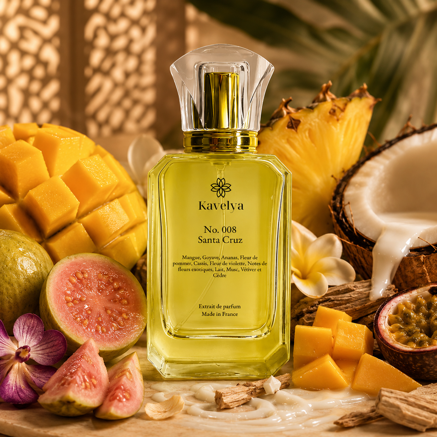 Santa Cruz 008 – Extrait de Parfum Fruité Lacté Mixte Longue Tenue | Inspiration Cruz del Sur II – Xerjoff