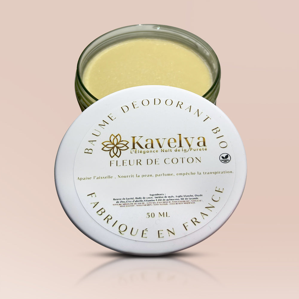 Déodorant naturel parfum Fleur de Coton