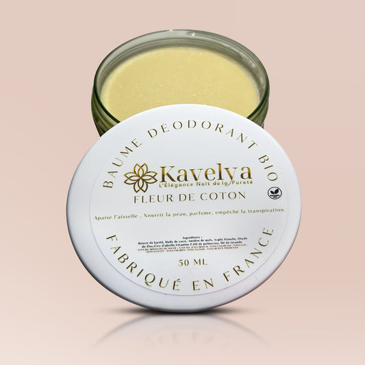 Déodorant naturel parfum Fleur de Coton