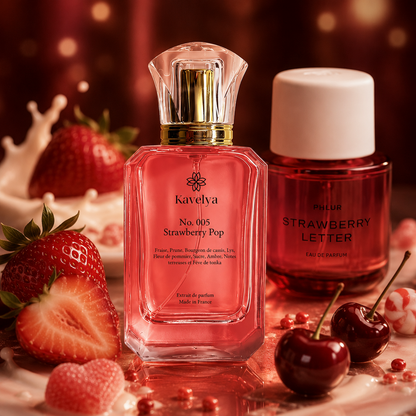 Strawberry Pop 005 – Extrait de Parfum Fruité Gourmand Mixte Longue Tenue | Inspiration Strawberry Letter – Phlur