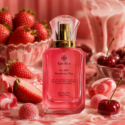 Strawberry Pop 005 – Extrait de Parfum Fruité Gourmand Mixte Longue Tenue | Inspiration Strawberry Letter – Phlur