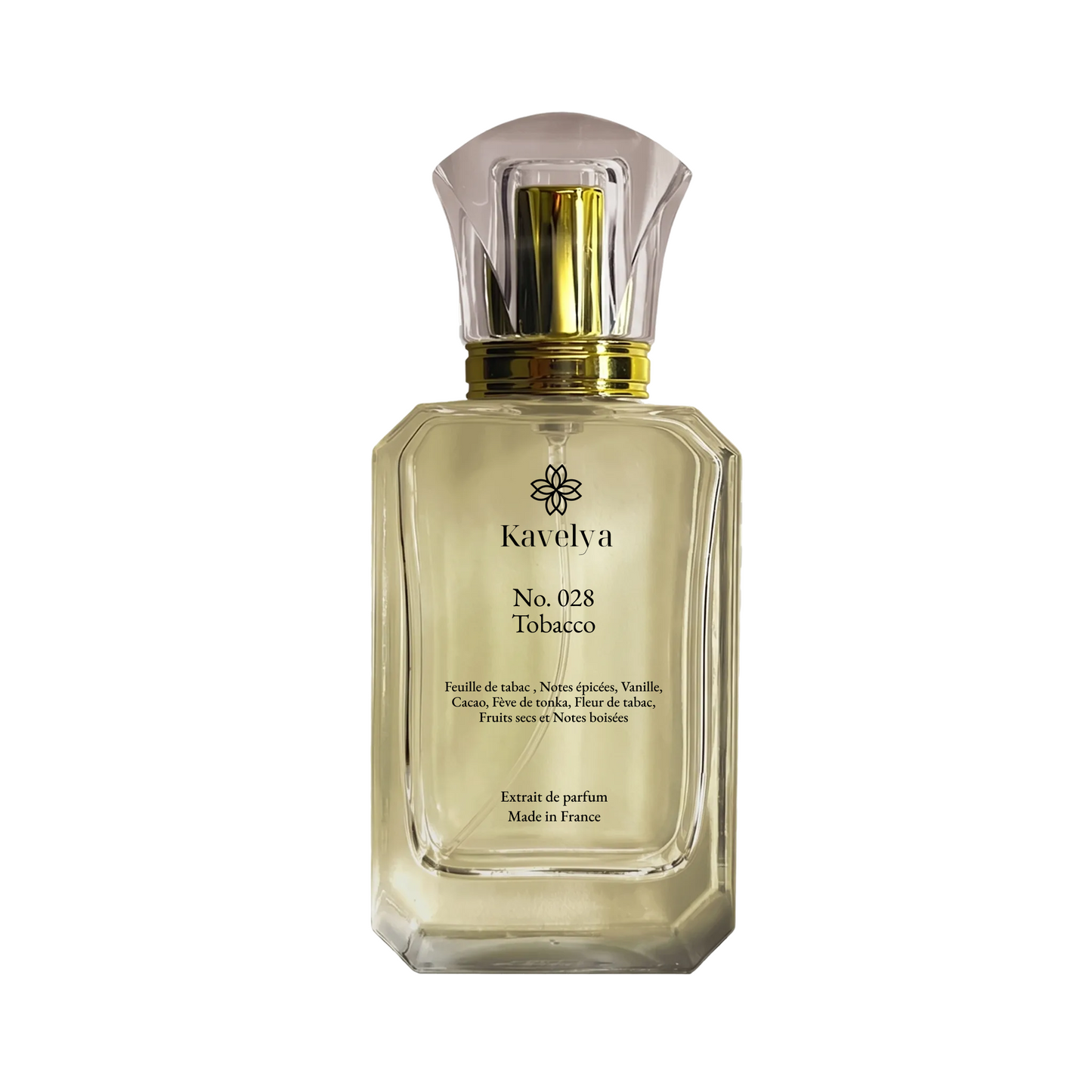 Tobacco 028 parfum haut de gamme tabac vanille épices sillage intense longue tenue Made in France