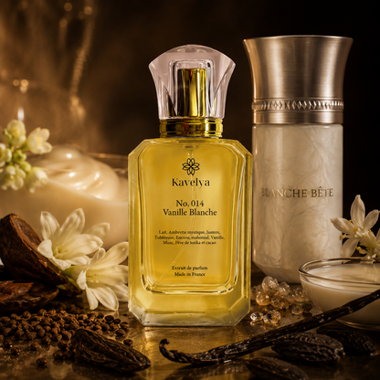 White Vanilla 014 – Unisex Milky Extrait de Parfum | Kavelya
