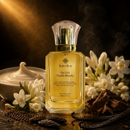 White Vanilla 014 – Unisex Milky Extrait de Parfum | Kavelya