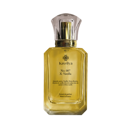 X-Vanilla 007 – Extrait de Parfum Gourmand Boisé Mixte Longue Tenue | Inspiration Vanilla Sex – Tom Ford