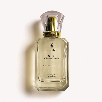 Choc de Vanille 024 Extrait de Parfum Mixte gourmand vanillé longue tenue Made in France