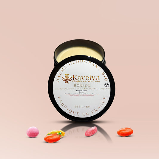 Baume Déodorant BIO-  BONBON - 50mL