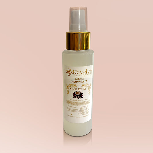 Brume corporelle - Sans Alcool - senteur COCO-ROUGE - 100mL