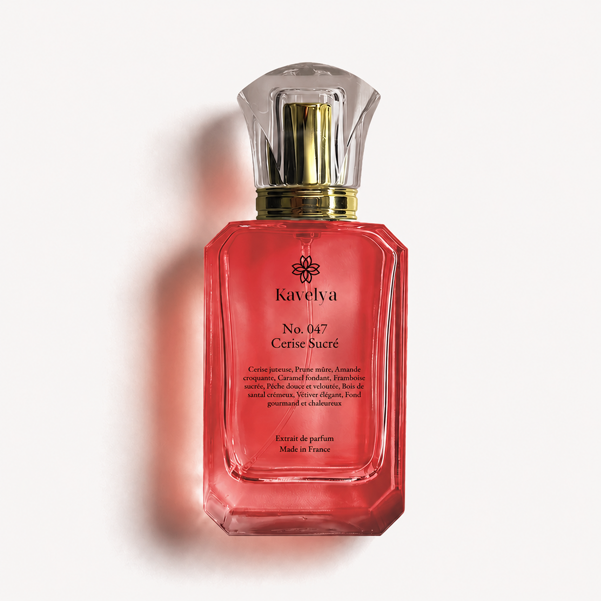 Cerise Sucré 047 Extrait de Parfum Mixte fruité gourmand sucré longue tenue Made in France