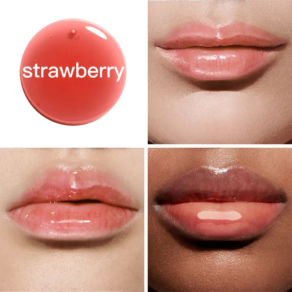 Routine lèvres parfum fraise végane sans parabène