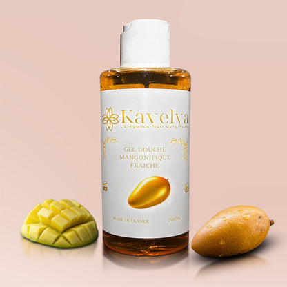 Gel douche artisanal Mangonifique 200ml parfum mangue