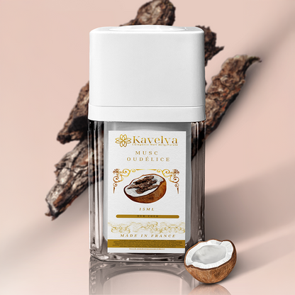 Musc intime Oudélice - 15 mL, sans alcool, made in France
