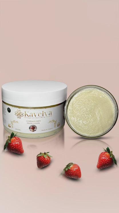 Gommage corporel fraise 200g