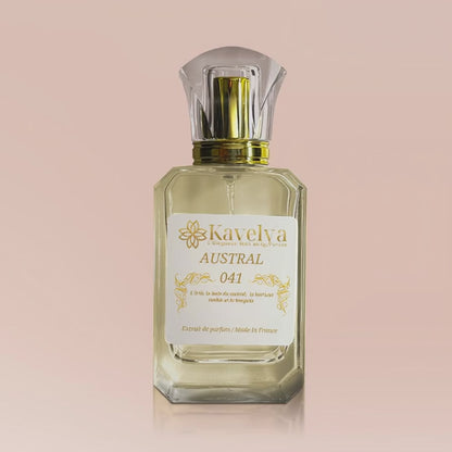 Flacon parfum boisé floral oriental Austral 041