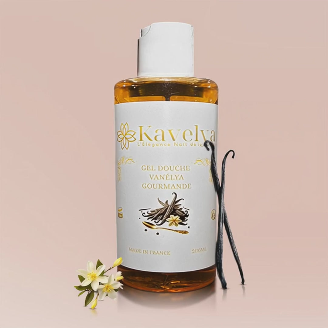 Gel douche multi-usages vanille gourmande