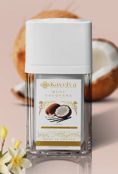 Musc intime Cocovana - 15 mL, sans alcool, made in France
