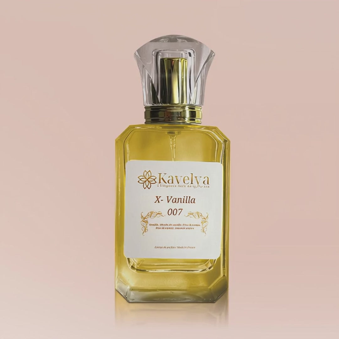  Flacon parfum vanille gourmande X Vanilla 07