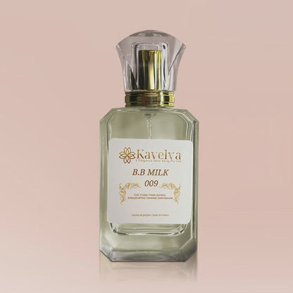 Flacon parfum lacté gourmand B.B Milk 09