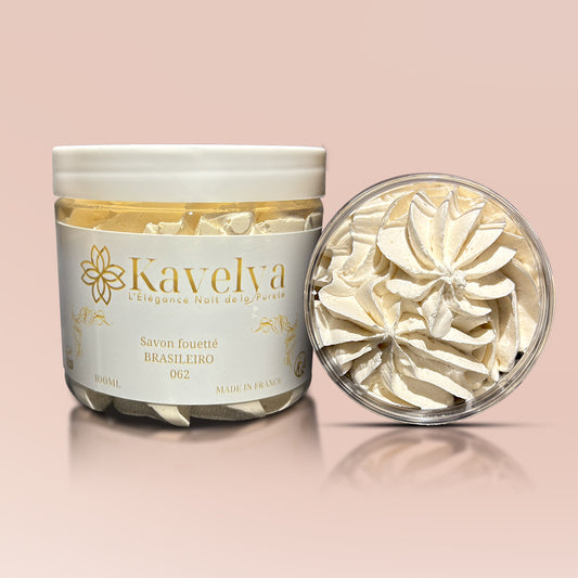 Savon fouetté Brasileiro 062 texture aérienne 100g